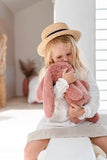 Stuffed Animals | Soft Plush Toys | Dusty Pink Bunny- Bella Bunny Huggie