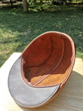Leather Flat Cap