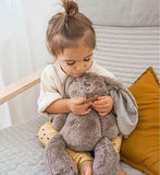 Stuffed Animals | Soft Plush Toys | Earth Taupe Bunny - Byron Bunny Huggie
